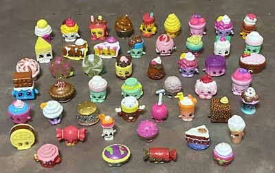 Shopkins 50 件装 ~ 混合大量糖果/零食 ~ 各季无重复 — 第 1/4 张图片