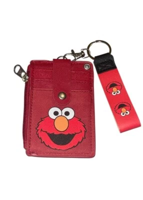 New Elmo Wallet ID/Credit Card Slots Coin Holder- Sesame Street - Image 1 of 4