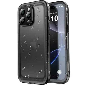 Für iPhone 15 Pro Wasserdichte Hülle - Stoßfeste Staubdichte Hülle mit integriertem C... - Bild 1 von 13