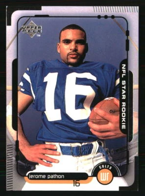 Jerome Pathon 1998 Upper Deck #20 FOOTBALL Card - Image 1 of 2
