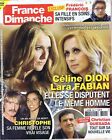 France Dimanche 3892 02/04/2021 Céline Dion Lara Fabian Quesada Christophe Chant