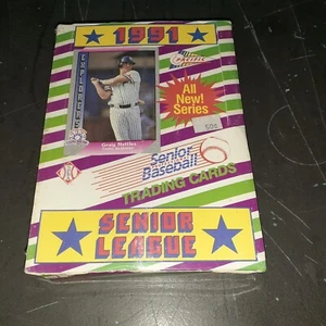 1991 PACIFIC TRADING CARDS COLLECTORS SET SENIOR BASEBALL SEALED - Picture 1 of 1