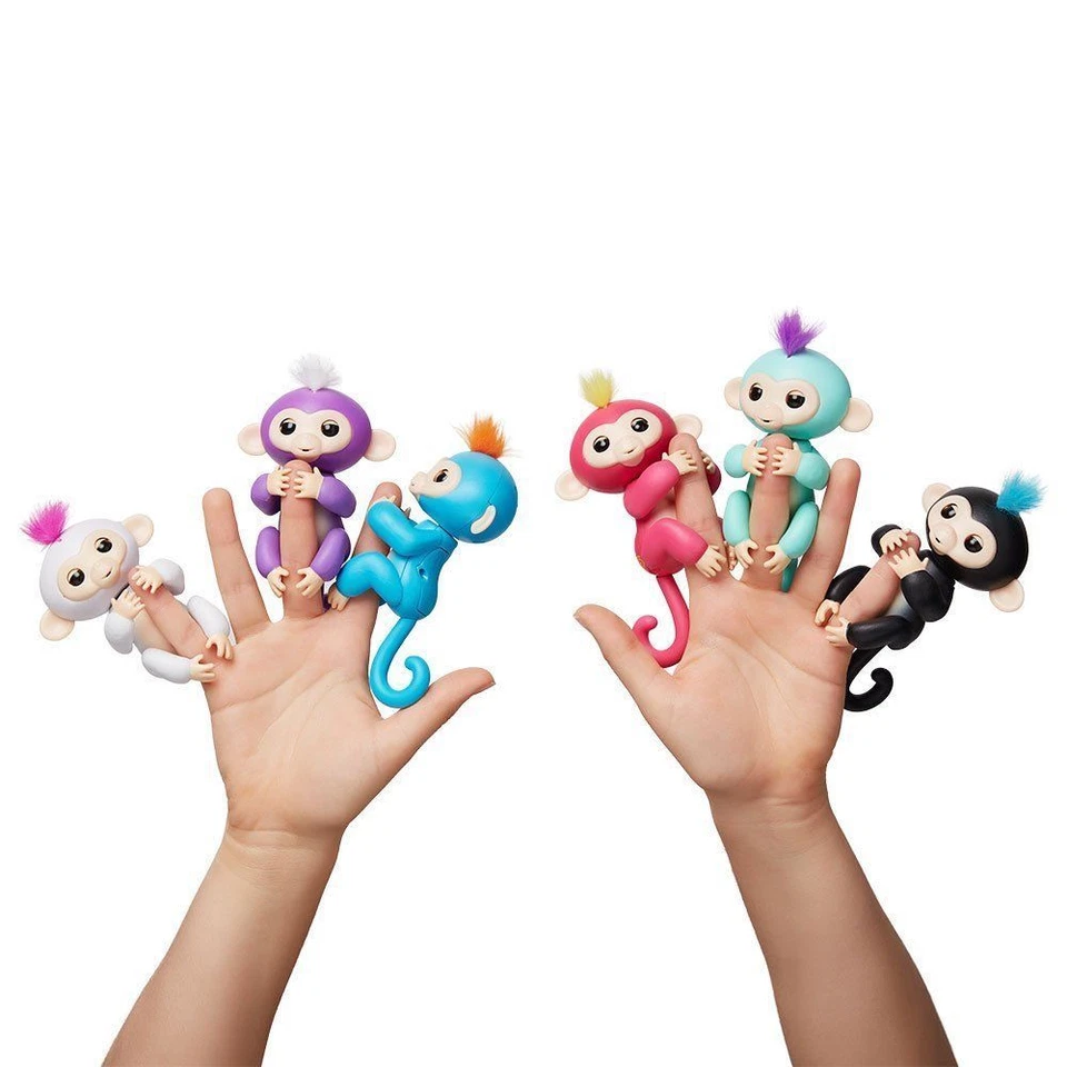 Fingerlings WowWee Bebé Animales Juguetes Interactivos Monos Unicornios ¡y Más! Foto 1 de 1