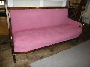 Sitzbank Louis XVI Bank Sofa Stuhl Sitzmöbel Klassizistische Bank Liege - Bild 1 von 7