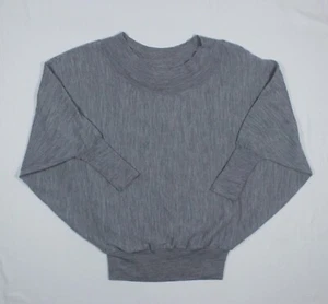 Suéter Robert Rodriguez Dolman Talla XS 100% Lana Merino Gris Jaspeado - Imagen 1 de 6