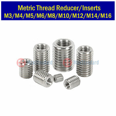 M3 ~ M16 Metric Male To Female Thread Reducer Fitting Converter Adapter Fastener • 2.15£