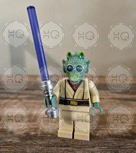 **NEW** 100% LEGO Star Wars Rodian Jedi Knight Huulik Minifigure - Picture 1 of 4