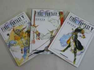 FINAL FANTASY 5 V Guide Set Lot of 3 Guide Nintendo Super Famicom Japan Book NT - Picture 1 of 12