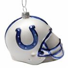 NFL Indianapolis Colts ornement casque soufflé en verre