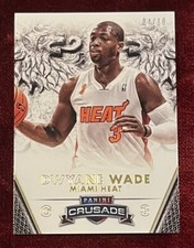 DWYANE WADE 2013-14 Panini Crusade Gold SSP #04/10 (Miami Heat)