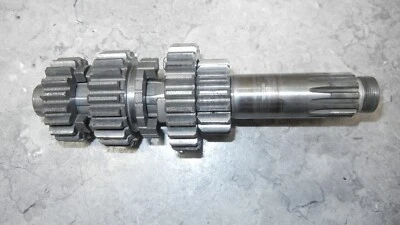 1982 YAMAHA YZ490J YZ 490 J TRANSMISSION MAINSHAFT AND GEARS 5X6-17411-00-00 - Image 1 of 4