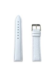 ALFA U.S.A. White leather anti allergic watch band straps 22mm NWOT Bargains Buy