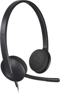 Logitech H340 Casque Filaire, Ecouteurs Stéréo avec Micro Rotatif Anti-Parasites - Photo 1/9