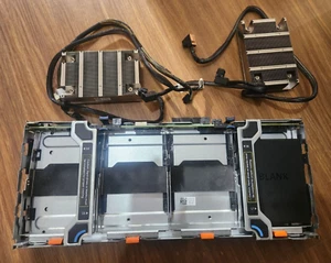 Dell R730xd Mid bay expansion kit backplane 4FHR4 low profile heat sink YYH68 - Picture 1 of 1