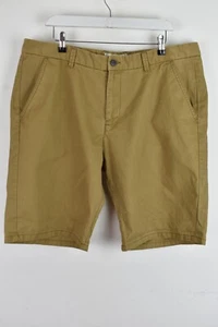 GEORGE Beige Chino Shorts size 40W Mens 100% Cotton Outdoors Outerwear Menswear - Picture 1 of 8