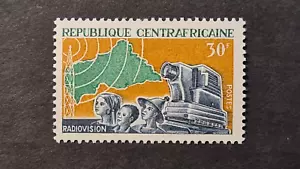 CENTRAL AFRICA FRENCH XF MNH RADIO RADIOVISION - Picture 1 of 1