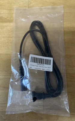 2 Prong Power Cord (for SONY GTK-X) **NEW/SEALED - Image 1 of 4