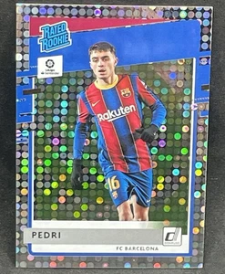 2020 Panini Chronicles Donruss Rated Rookies La Liga Silver Circles Pedri #8 RC - Picture 1 of 2