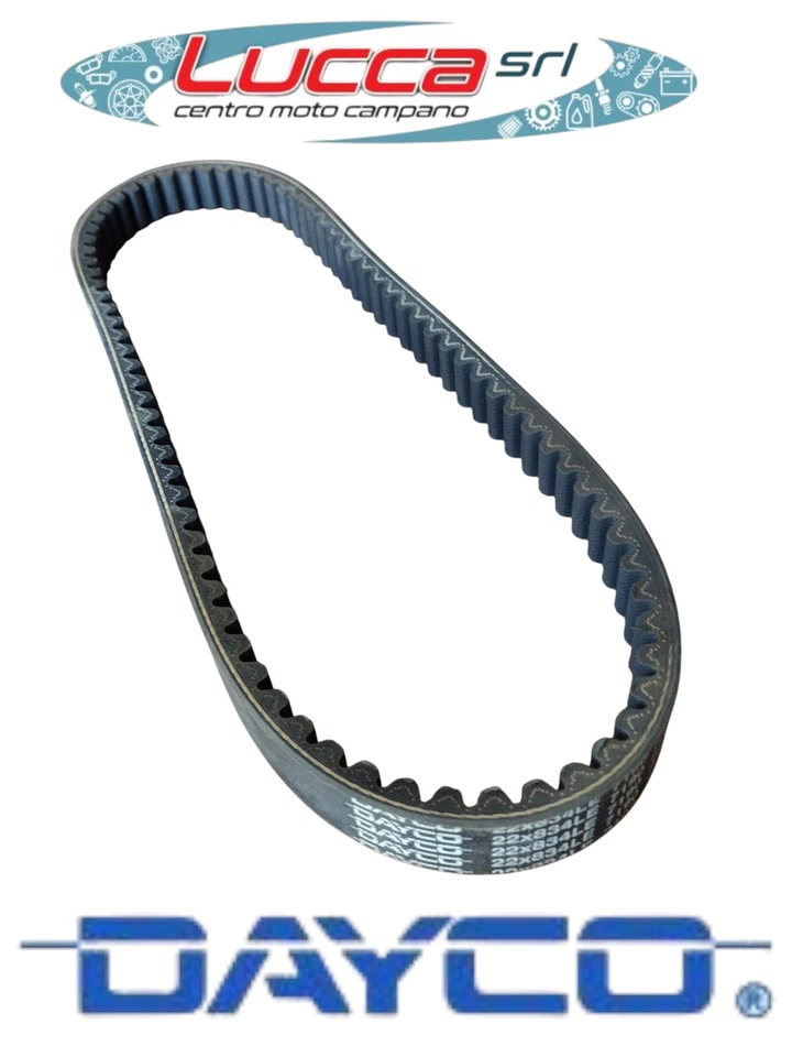 7190 Cinghia Trasmissione Dayco Piaggio Hexagon 125 94/97 - Hexagon LX 125 98/99 - Immagine 1 di 1