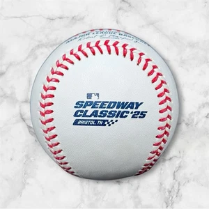 2025 Rawlings Official SPEEDWAY CLASSIC Baseball BRAVES vs REDS RARE - Picture 1 of 2