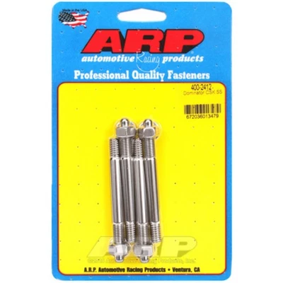 ARP Stud Kit Dominator w/ 1/2in or 1in Stainless Steel Spacer Carb - Imagem 1 de 4