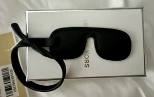 Michael Kors Black Sunglasses / Shades Leather Purse Bag Charm Key Fob Boxed NWT - Picture 1 of 2