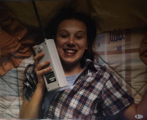 Millie Bobby Brown Signed 16x20 Photo W/ Beckett BAS COA Stranger Things 11 - Picture 1 of 2