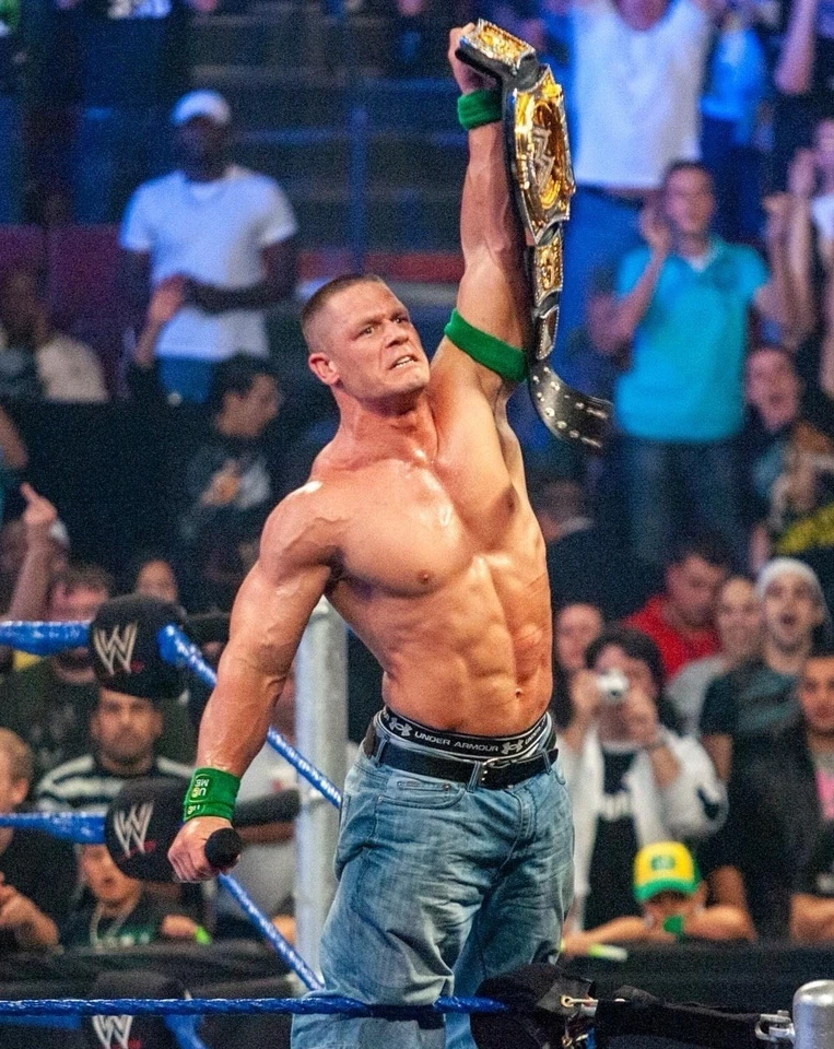 Impresión fotográfica de John Cena 8x10 La última vez es ahora PÓSTER DEL ÚLTIMO PARTIDO WWE RAW CHAMP WWF Foto 1 de 1