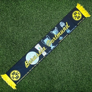 Football scarf Borussia Dortmund, soccer scarves BVB Official Product - Picture 1 of 6