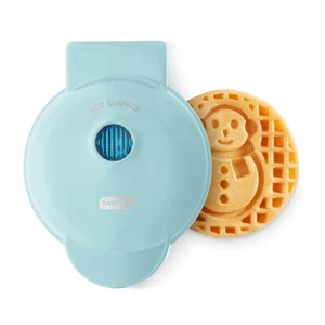 Dash Snowman Mini Waffle Maker Xmas Holiday - Picture 1 of 1