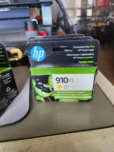 HP 910XL Yellow Ink Cartridge BRAND NEW - Afbeelding 1 van 8