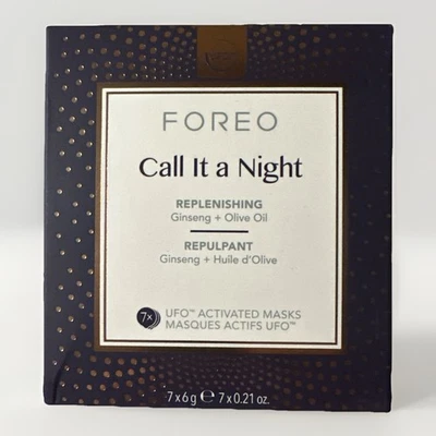 FOREO Call It a Night UFO Activated Masks 7 Pack Replenishing New In Box - Image 1 of 4