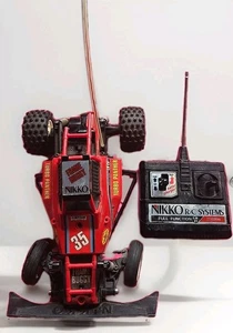 Vintage Nikko Turbo Panther Rc Buggy Complete With Remote & Working - Picture 1 of 5