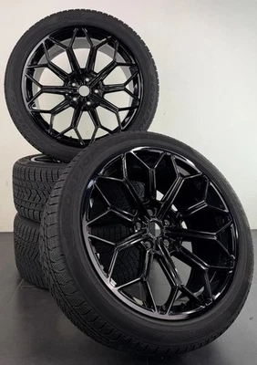 Lamborghini Urus 22 Zoll Felgen Winterräder 4ML601025R 4ML601025S schwarz NEU - Bild 1 von 4