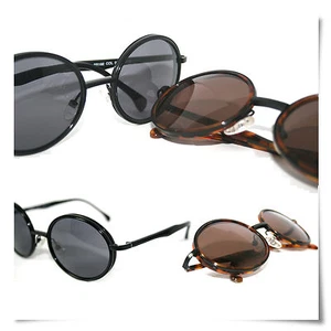 Große runde Italy Gestell Lese Sonnenbrille Primo Retro hochwertig Sonnenleser - Bild 1 von 3