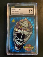 1994-95 Pinnacle Masks Guy Hebert Graded GEM MINT 10 POP 3! Stunning!!