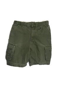 Official Boy Scout Uniform Shorts Canvas Olive Green Youth Size 14 - Picture 1 of 4