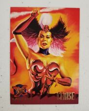 Marvel Fleer Ultra X-Men '95 Cerise Trading Card #65 Xcalibur Team Card 