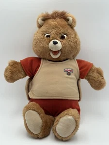 Oso de peluche Ruxpin original 1ª edición vintage - 1984/1985 - sin probar. - Imagen 1 de 10