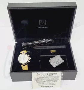 Steinhausen Damenuhr TW691 Classic Marquise Automatik silberfarben - Bild 1 von 5