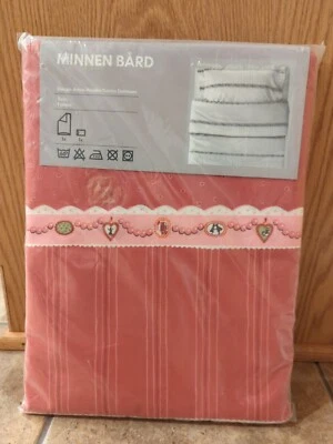 Funda nórdica doble IKEA Minnen Bard 2 piezas y castillo de princesas de cuento de hadas falso NUEVO  Foto 1 de 4