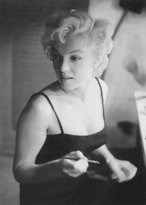 MARILYN MONROE MAKEUP BREAK (1) SELTEN 4x6 Galerie Qualität FOTO - Bild 1 von 1