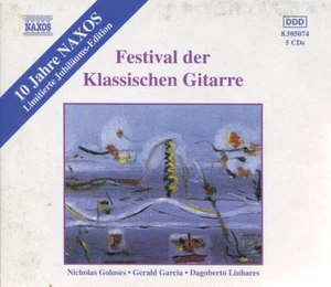 5 CD-BOX FESTIVAL DER KLASSISCHEN GITARRE Goluses Garcia Linhares NAXOS 1998 - Picture 1 of 3