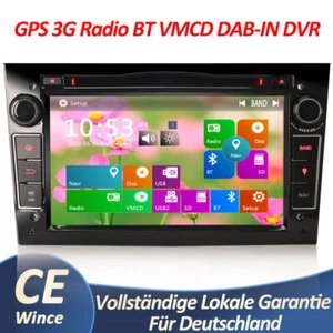 Wince CE DAB+ GPS Autoradio Vauxhall Opel Holden Antara Vectra Astra Corsa DVB-T - Bild 1 von 15