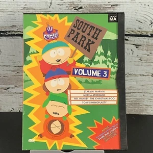 South Park - Set 3 (DVD 1998) Volume 3 Snapcase  Starvin' Marvin Mecha-Streisand - Picture 1 of 4