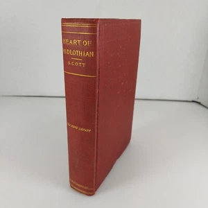 The Heart of Midlothian Sir Walter Scott HC A.L. Burt Home Library Edition  - Picture 1 of 12