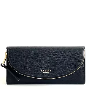 Cartera matiné de cuero negra con bolsa antipolvo RADLEY Crown Hill - Nueva con etiquetas - Precio de venta sugerido por el fabricante 99 GBP - Imagen 1 de 6