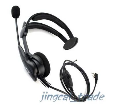 Heavy Duty Overhead Headset for Kenwood Puxing Wouxun Baofeng with boom mic 017C - Image 1 of 4