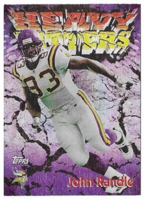 JOHN RANDLE 1998 Topps Football Season's Best # 18 Heavy Hitters Vikings NM - MT - Image 1 of 2