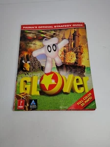 Glover [Nintendo 64, N64] - Strategy Guide (SUPER RARE). PRIMA OFFICIAL - Picture 1 of 12